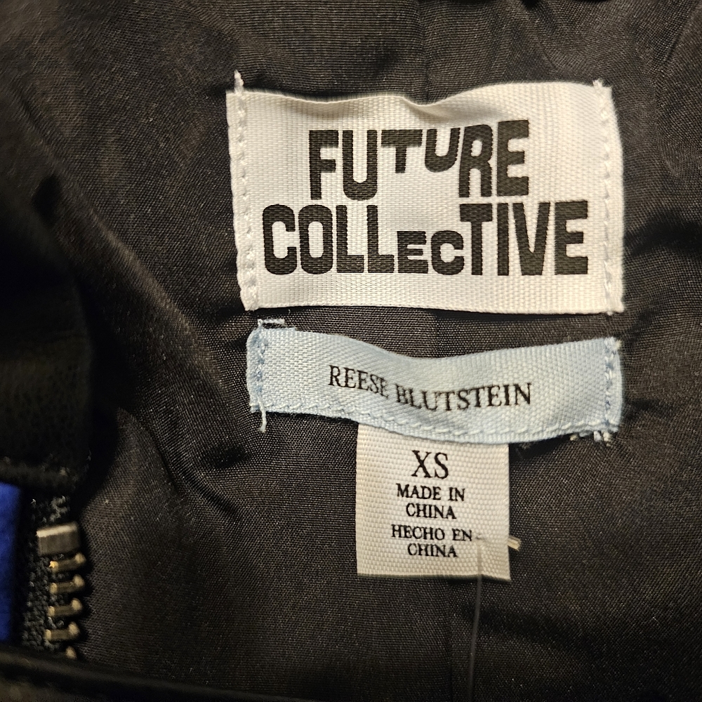 NWT Blue and Black Jacket. Size:XS. - Picture 6 of 10